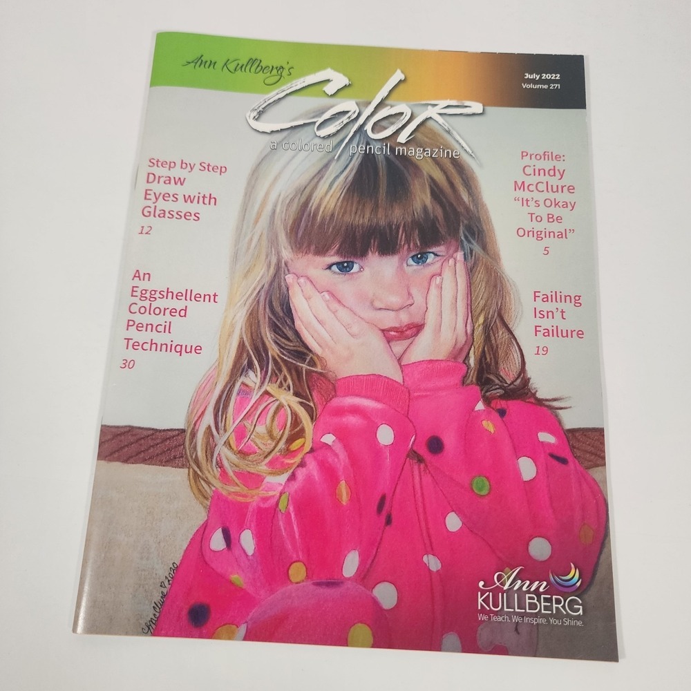 Color Magazine July 2022 By Ann Kullberg Colored‎ Pencil Art
